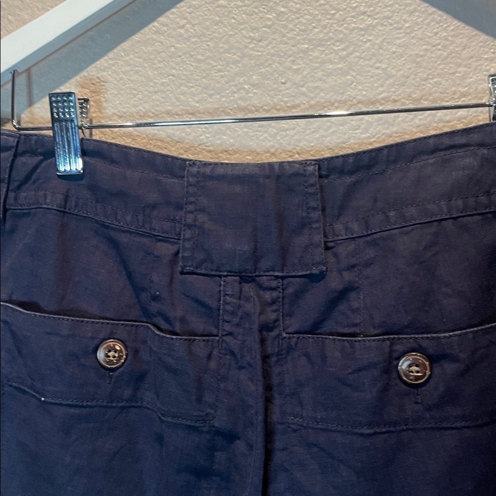 Patagonia Women’s Island Hemp Cropped Capri Pants Blue Size 4 - Picture 7 of 11